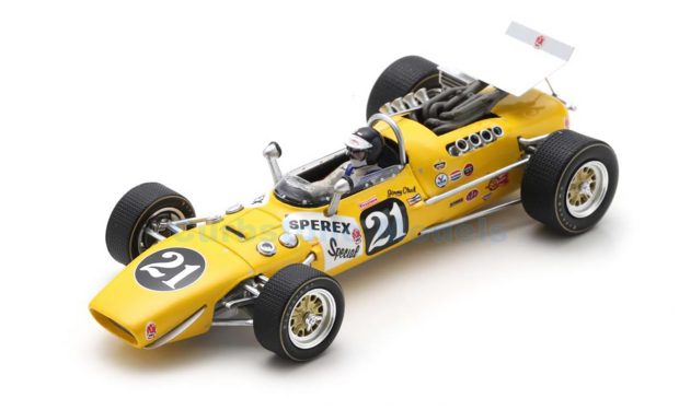 Modelauto 1:43 | Spark S5771 | Vollstedt Enterprises - Sperex Special 67 1967 #21 - J.Clark