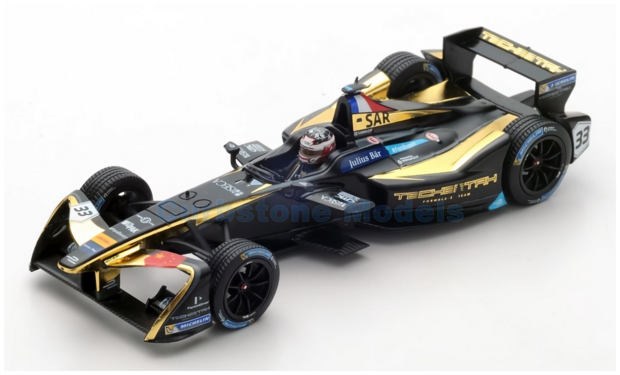 Modelauto 1:43 | Spark S5917 | Techeetah Formula-E  Team Renault Z.E. 17 2017 #33 - S.Sarrazin