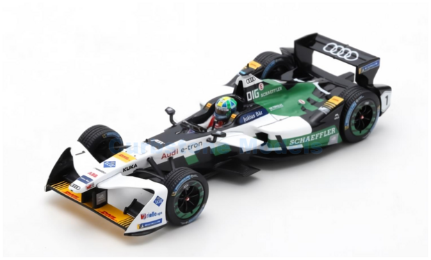 Modelauto 1:43 | Spark S5929 | Audi Sport ABT Schaeffler Formula-E  Team Audi e-tron FE05 2018 #1 - L.di Grassi