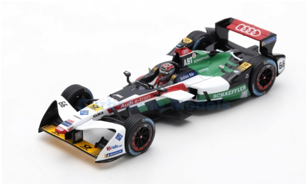 Modelauto 1:43 | Spark S5931 | Audi Sport ABT Schaeffler Formula-E  Team Audi e-tron FE05 2018 #1 - D.Abt