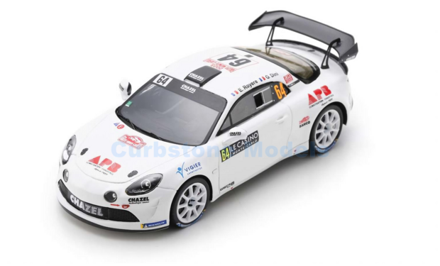 Modelauto 1:43 | Spark S6723 | Alpine A110 Rally RGT 2023 #64 - E.Royère - G.Dini