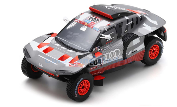 Modelauto 1:18 | Spark 18S792 | Audi Sport RS Q E-tron 2023 #204 - S.Peterhansel - E.Boulanger 