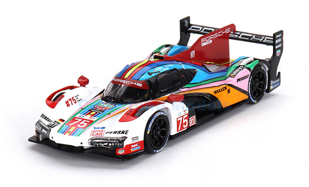 Modelauto 1:64 | Spark MGT00740 | Porsche Penske Motorsport 963 2023 #75 - F.Nasr - M.Jaminet - N.Tandy