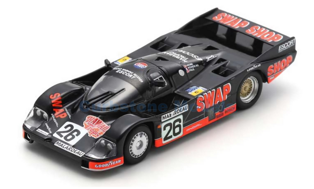 Modelauto 1:64 | Spark Y319 | Porsche 956 1984 #26 - J.Rondeau - P.Henn - J.Paul