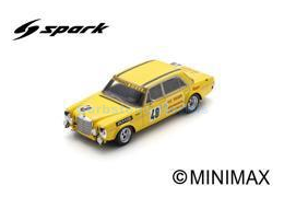 Modelauto 1:43 | Spark S5893 | Mercedes Benz 300 SEL 6.8 AMG 1972 #48 - H.Heyer