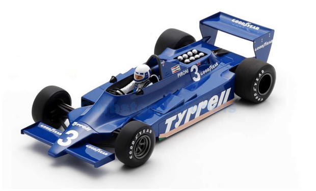 Modelauto 1:18 | Spark 18S742 | Tyrrell 009 1979 #4 - D.Pironi