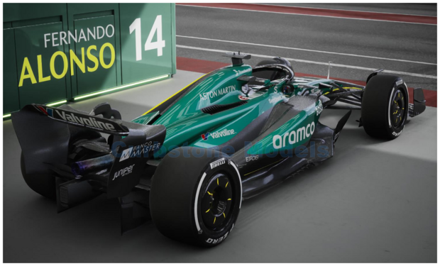 Modelauto 1:18 | Spark 18S664 | Aston Martin Aramco Formula One Team AMR24 2024 #14 - F.Alonso