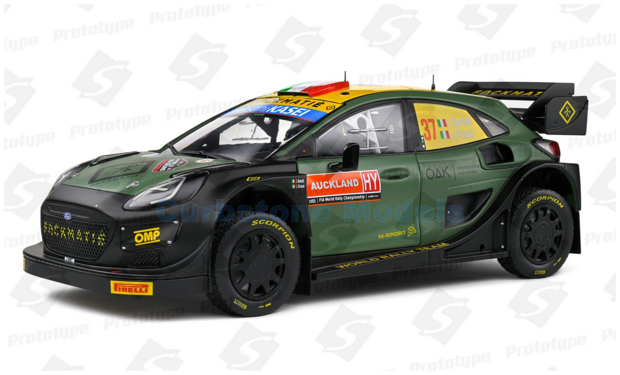 Modelauto 1:18 | Solido S1809505 | Ford M-Sport Puma Rally1 Hybrid WRC 2022 - L.Bertelli - S.Scattolin