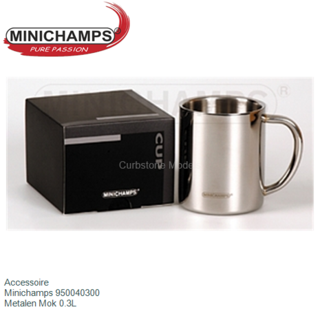 Accessoire  | Minichamps 950040300 | Metalen Mok 0.3L