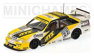 Modelauto 1:43 | Minichamps 400914422 | Opel Omega 3000 24V 1991 #22 - F.Schmickler