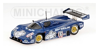 Modelauto 1:43 | Minichamps 432871061 | Sauber C9 Mercedes 1987 #61 - J.Schlesser