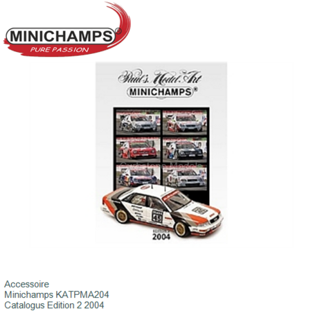 Accessoire  | Minichamps KATPMA204 | Catalogus Edition 2 2004