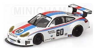 Modelauto 1:43 | Minichamps 400046960 | Brumos Barber Porsche 250 911 GT 3 RS 2004 #60 - G.Jeannette - D.Franchitti