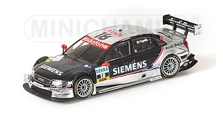 Modelauto 1:43 | Minichamps 400051418 | Audi A4 | Joest 2005 #18 - R.Capello