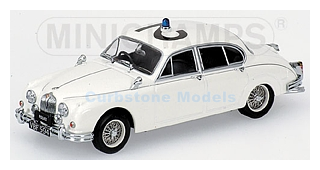 Modelauto 1:43 | Minichamps 430130690 | Jaguar MKII Wit 1959