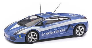 Modelauto 1:43 | Minichamps 400103590 | Lamborghini Gallardo Blauw