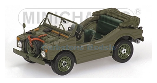 Militair voertuig 1:43 | Minichamps 400065300 | Porsche 597 Jagdwagen Groen