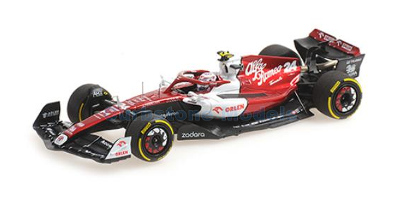 Modelauto 1:43 | Minichamps 417220177 | Alfa Romeo F1 Team ORLEN C42 2022 #77 - V.Bottas