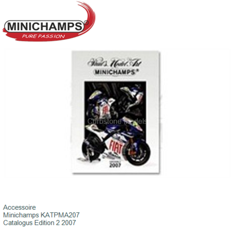 Accessoire  | Minichamps KATPMA207 | Catalogus Edition 2 2007