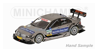 Modelauto 1:43 | Minichamps 400093909 | Mercedes Benz C Klasse | H.W.A 2009 #9 - B.Spengler