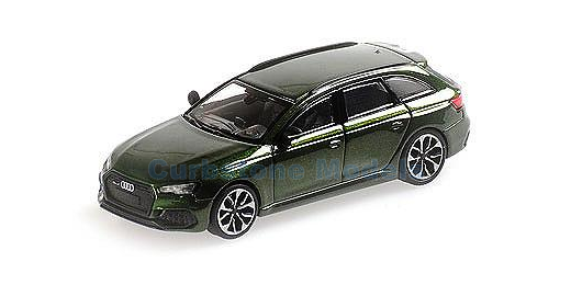 Modelauto 1:87 | Minichamps 870018210 | Audi RS4 Avant Groen metallic 2018