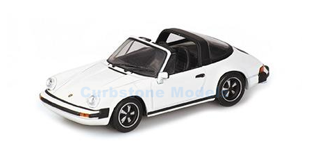 Modelauto 1:18 | Minichamps 100063062 | Porsche 911 Carrera Targa Wit 1983