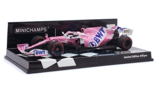 Modelauto 1:43 | Minichamps 417200527 | BWT Racing Point RP20 2020 #27 - N.Hulkenberg