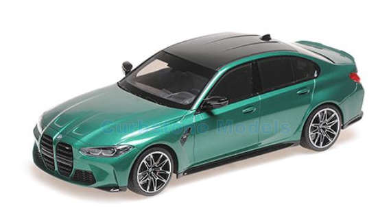 Modelauto 1:18 | Minichamps 155020200 | BMW M3 Groen 2020