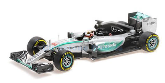 Modelauto 1:18 | Minichamps 186150044 | Mercedes AMG F1 W06 Hybrid 2015 #44 - L.Hamilton