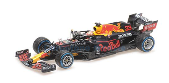 Modelauto 1:43 | Minichamps 410211333 | Red Bull Racing Honda RB16B 2021 #33 - M.Verstappen