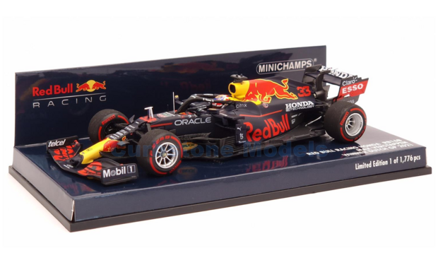 Modelauto 1:43 | Minichamps 410211433 | Red Bull Racing Honda RB16B 2021 #33 - M.Verstappen