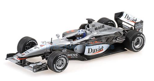 Modelauto 1:43 | Minichamps 530014304 | McLaren MP4/16 Mercedes 2001 - D.Coulthard