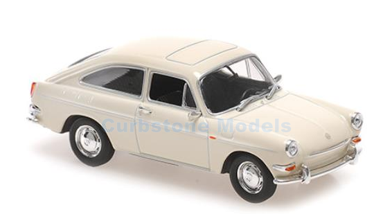 Modelauto 1:43 | Minichamps 940055320 | Volkswagen 1600 TL Cream 1966