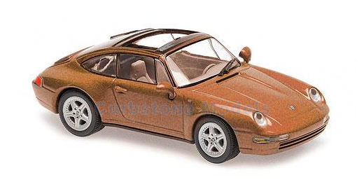 Modelauto 1:43 | Minichamps 940063061 | Porsche 911 Targa Orange Red 1995