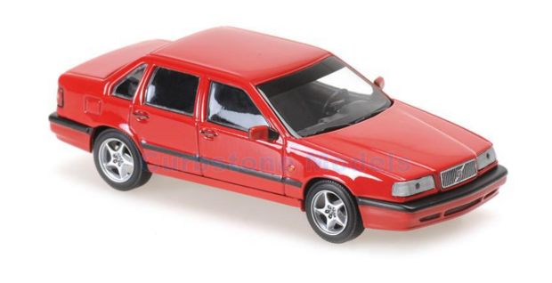 Modelauto 1:43 | Minichamps 940171460 | Volvo 850 Rood 1994