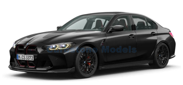 Modelauto 1:18 | Minichamps 110023502 | BMW M3 CS Black Metallic 2023