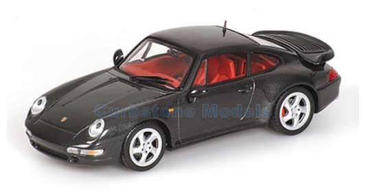 Modelauto 1:12 | Minichamps 127069101 | Porsche 911 Turbo (993) Silver 1995