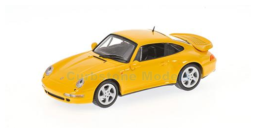 Modelauto 1:12 | Minichamps 127069102 | Porsche 911 Turbo (993) Yellow 1995