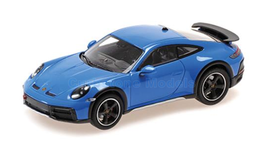 Modelauto 1:43 | Minichamps 410062072 | Porsche 911 DAKAR Blue 2022