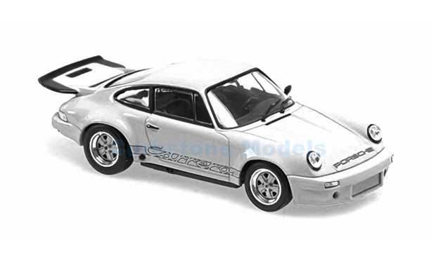 Modelauto 1:43 | Minichamps 940063121 | Porsche 911 Carrera RS 3.0 White and Blue 1974