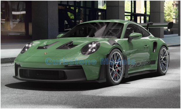 Modelauto 1:43 | Minichamps 410062110 | Porsche 911 GT3 RS (992) Nato Olive 2024