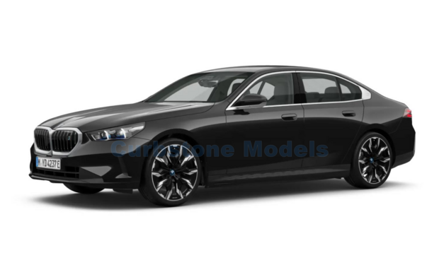 Modelauto 1:87 | Minichamps 870024404 | BMW I5 Black Metallic 2024