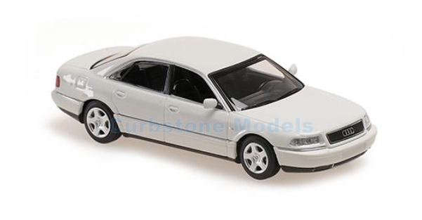 Modelauto 1:43 | Minichamps 940018801 | Audi a8 white 1999