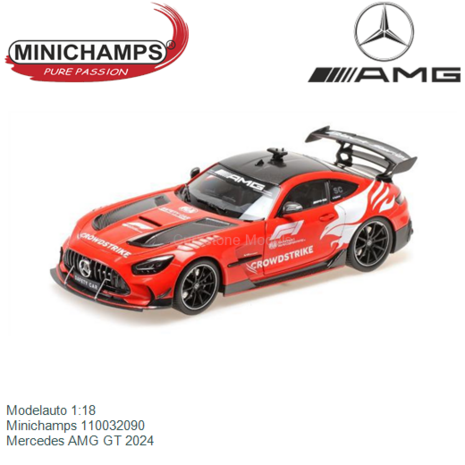 Modelauto 1:18 | Minichamps 110032090 | Mercedes AMG GT 2024