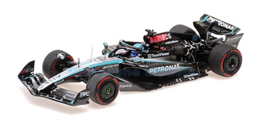 Modelauto 1:43 | Minichamps 410241263 | Mercedes AMG Petronas Formula One Team W15 E-Performace 2024 #63 - G.Russell