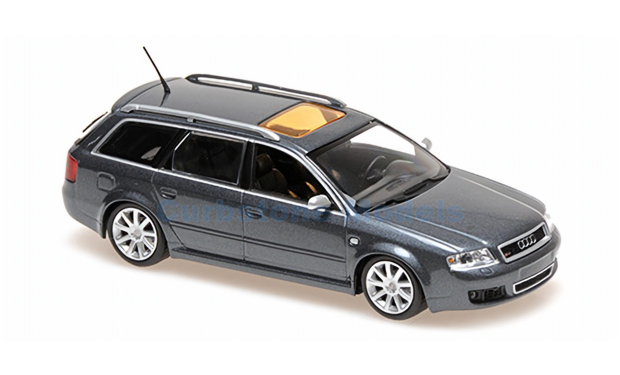 Modelauto 1:43 | Minichamps 940011711 | Audi RS6 Avant Grey Metallic 2002