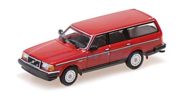 Modelauto 1:87 | Minichamps 870171410 | Volvo 240 GL BREAK red 1986