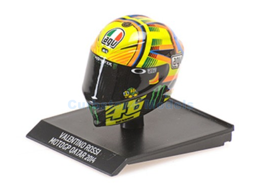 Motorfiets 1:10 | Minichamps 315140056 | Helmet rossi 2014 - V.Rossi