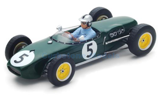 Modelauto 1:43 | Spark S5342 | Lotus Climax 18 1960 #5 - A.Stacey