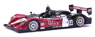 Modelauto 1:43 | Spark S0132 | Courage C65 AER | Miracle Motorsports 2005 #34 - I.James - J.Macaluso - A.Lally